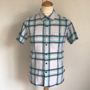 Mens Patagonia organic cotton shirt small